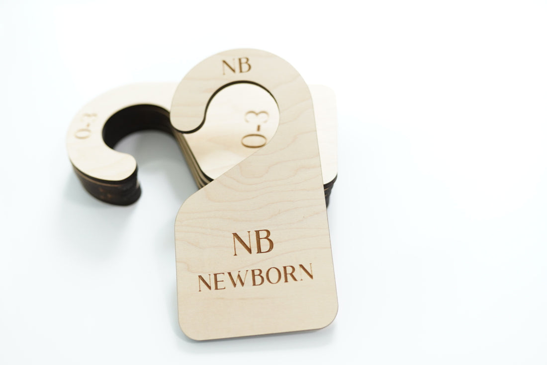 baby closet dividers, nursery organizers, baby closet size dividers