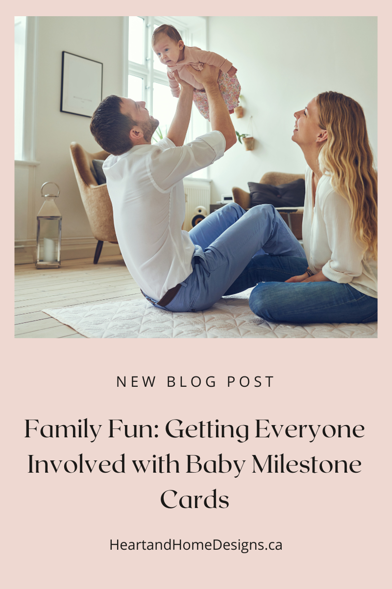 Family Fun: Getting Everyone Involved with Baby Milestone Cards